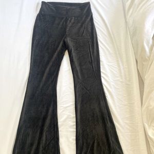Women’s Velvety Bell Bottom Style Pants